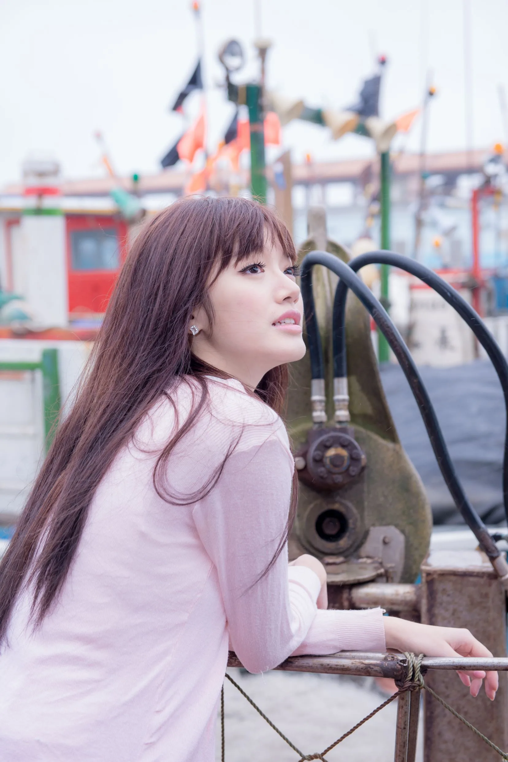 Album ảnh ngoại cảnh độ phân giải cao của cô gái Đài Loan trong sáng và ngây thơ Lin Gangyi - 25