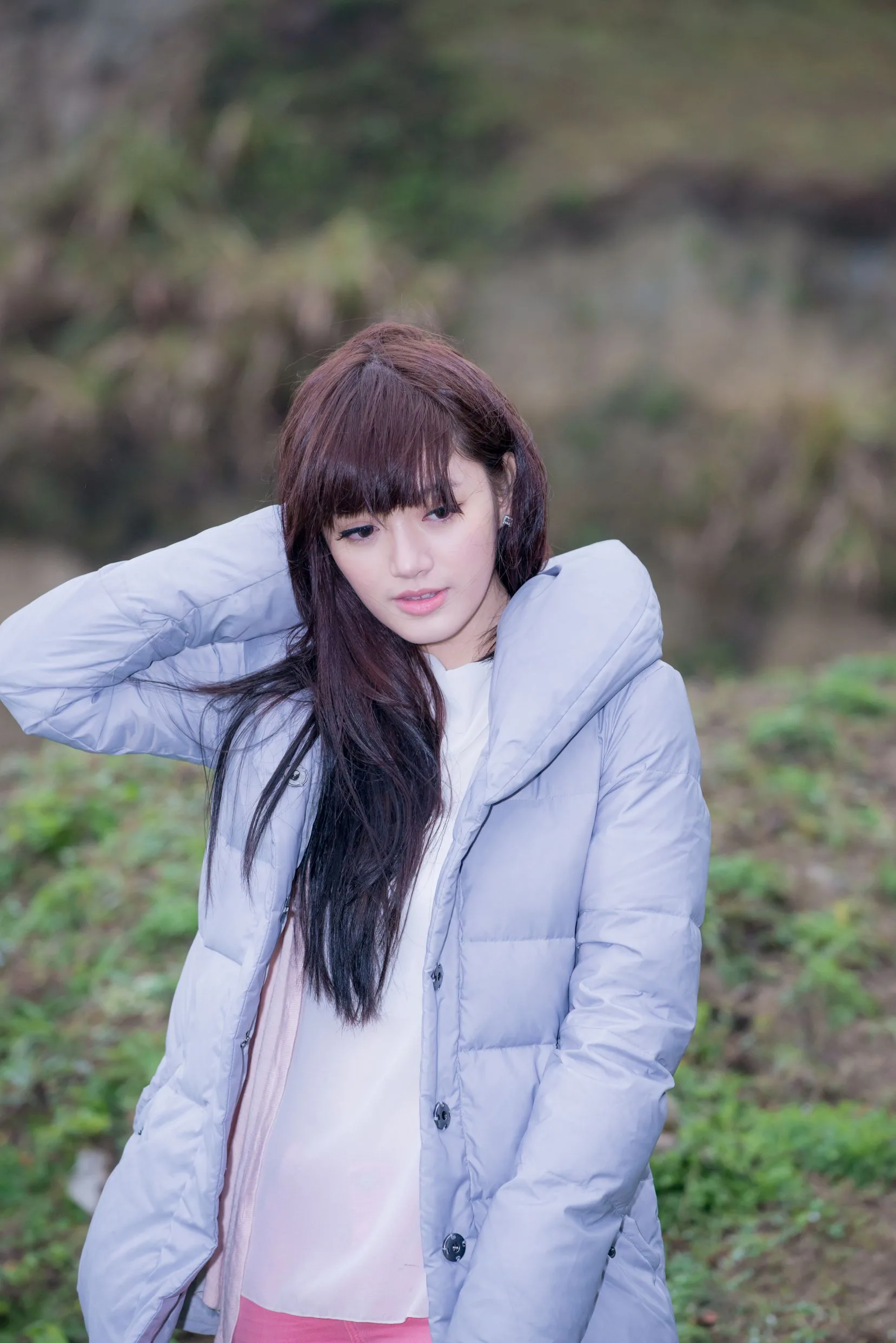 Album ảnh ngoại cảnh độ phân giải cao của cô gái Đài Loan trong sáng và ngây thơ Lin Gangyi - 91